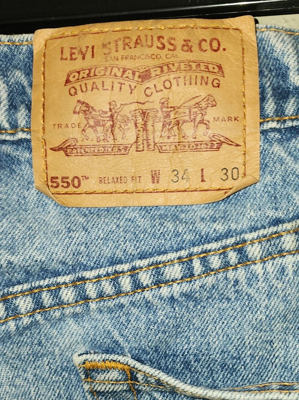 Levi's Light Blue Relaxed Men’s Jeans